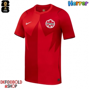 Canada Hjemmebanetrøje VM 2026 Kort ærmer